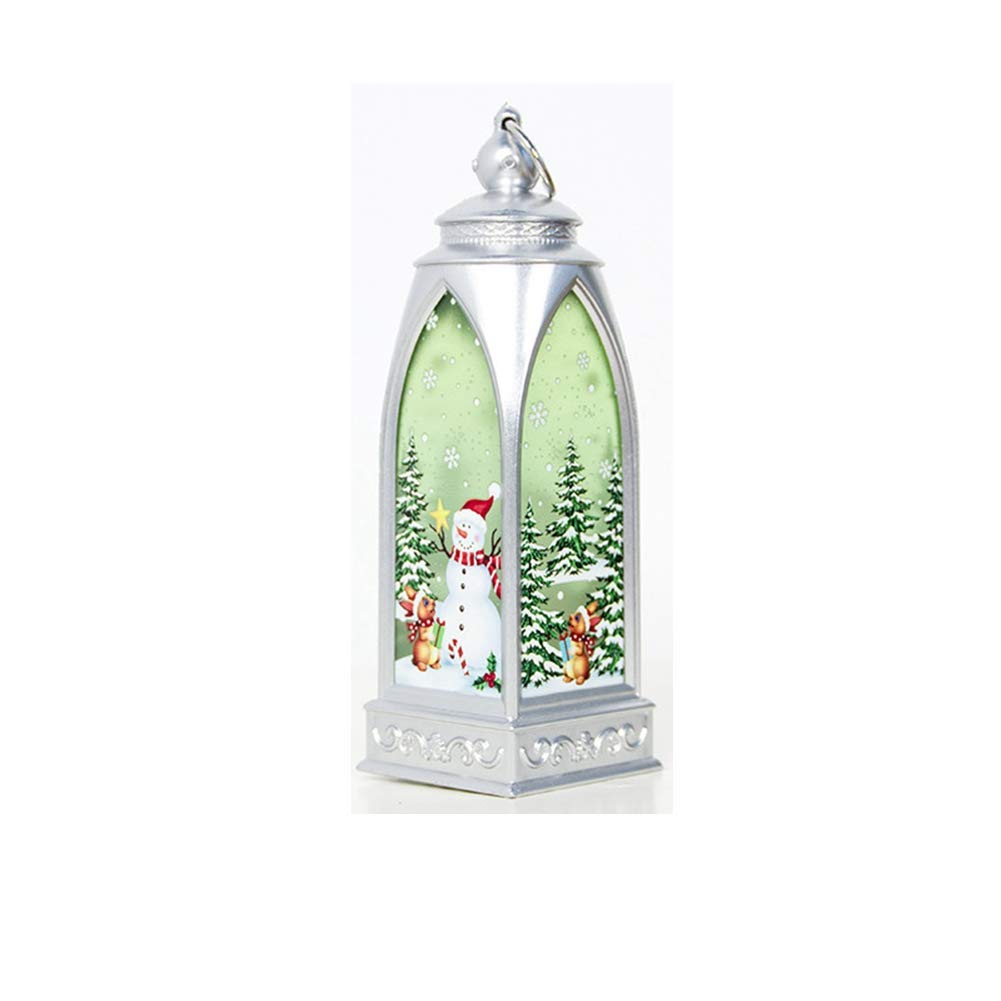 Dadaaa B Candle Holders Christmas Decoration,Indoor Or Outdoor Tealight Hanging Lantern Or Tabletop Or Party (B)