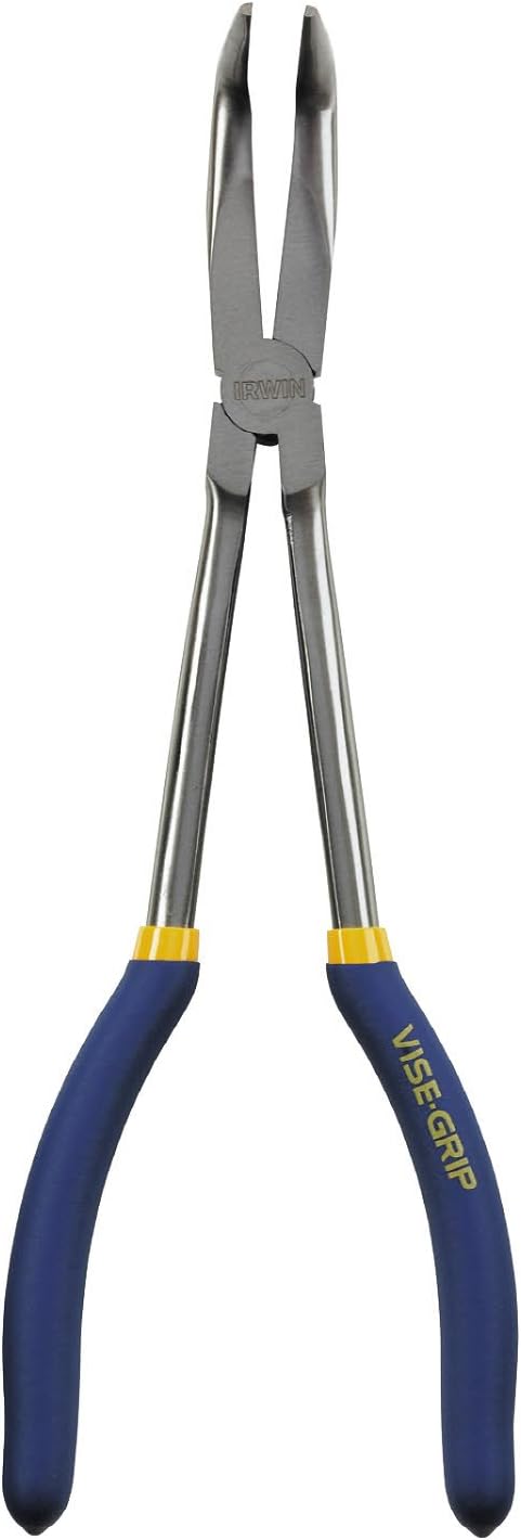 IRWIN Tools VISE-GRIP Pliers, Long Reach 90 Degree Bent Nose, 11-Inch (1773387)