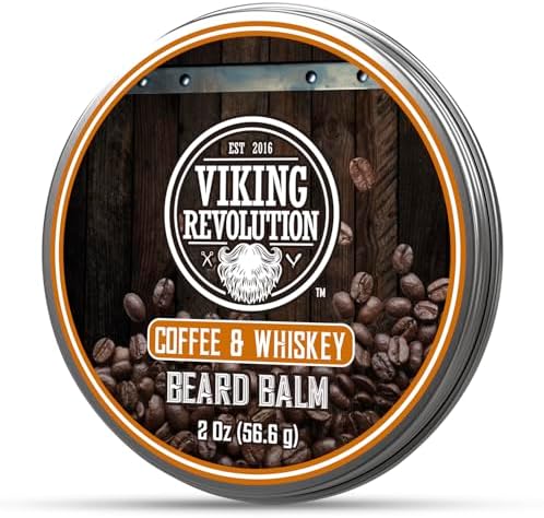 Viking Revolution Beard Balm - Coffee and Whiskey - 2 oz