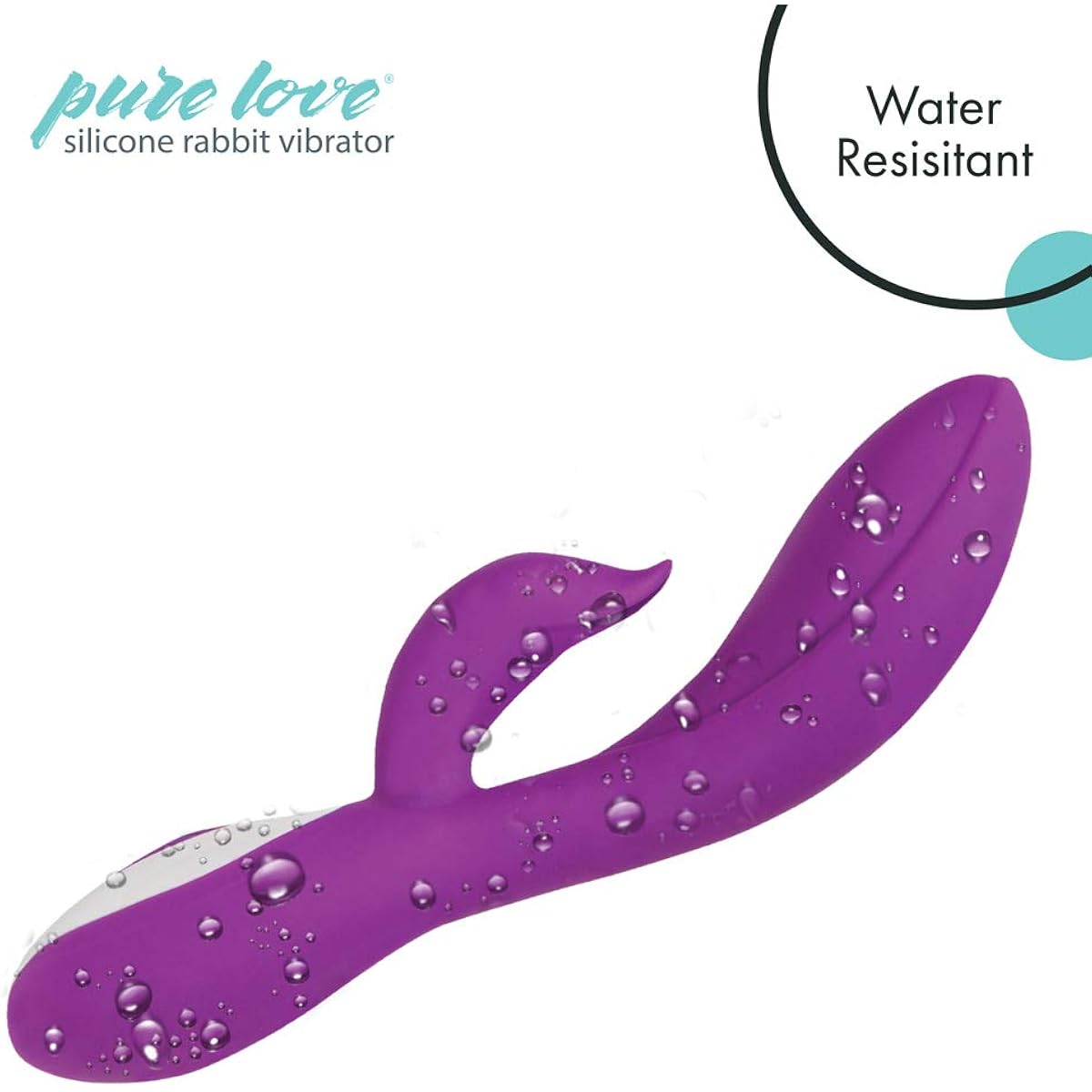 $7/mo - Finance Pure Love G-Spot Silicone Rabbit Vibrator Purple, Rechargeable Clitoris Stimulator, Water-Resistant and Multi Function, Adult Sex Toy, Dual Stimulation | Buy Now, Pay Later $7/mo - Finance Pure Love G-Spot Silicone Rabbit Vibrator Purple, Rechargeable Clitoris Stimulator, Water-Resistant and Multi Function, Adult Sex Toy, Dual Stimulation | Buy Now, Pay Later