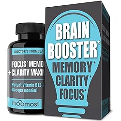Brain Supplement / Brain Booster Supplement for Focus, Memory, Clarity, Energy Work as Caffeine Brain Booster/ Brain Supplements for Memory & Focus for Brain Fog, Brain Boost & Brain Support (Pack 1)