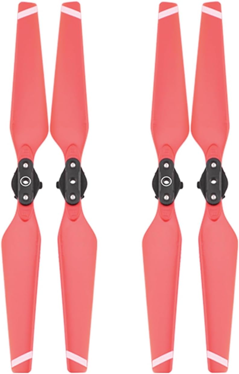 SeiZed 8330 Propeller for D-JI Mavic Pro Drone Quick Release Props Folding Blade Spare Parts Replacement Blade CW CCW Accessory (Color : 2 Pair Red)