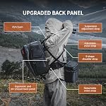 PGYTECH OneMo 2 Sac à dos pour appareil photo avec sac à épaule pour photographes
