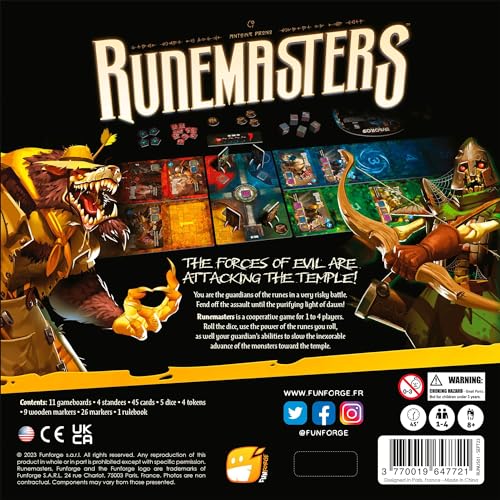 Funforge Runemasters Juego de Mesa Cooperativo miniatura 2