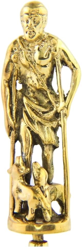 Generic Bronze Bell - Caridad del Cobre Bell, 6.5 inches, San Lazaro