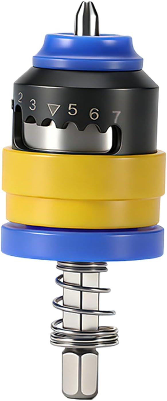 Placo Screw Bit | Adjustable Depth Screw Fixing Tool - Decking Tip | For DIY Professionals Refurbishers Wood Panels Plywood Workshop