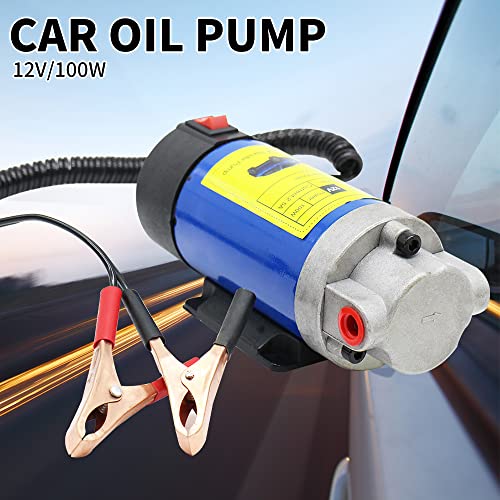 Huixhao Motor Oil Engine Transfer Pump, Oil Change Pump For Changing Engine Oil And Diesel Oil,Transfer Pump Kits For Car,Boat Engine Oil Transfer,Gear Pump 12V 100W #TOP4