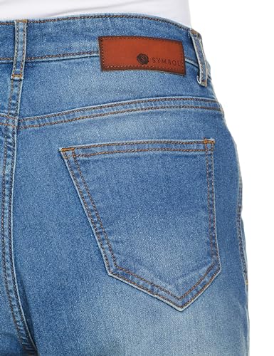 Image of Amazon Brand - INKAST Women's High Rise Ankle Length MOM Fit Jeans