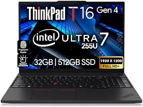 Lenovo ThinkPad T16 Gen 4 (Core Ultra 7 255U, 32GB, 512GB)