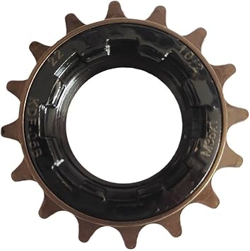 Fixed Gear Single Speed Bicycle Freewheel Alloy, 16T/18T Cog Sprocket Replacement,for Track and Urban Bikes, Lasting Easy Install Cycling Component(18 tooth flywheel)