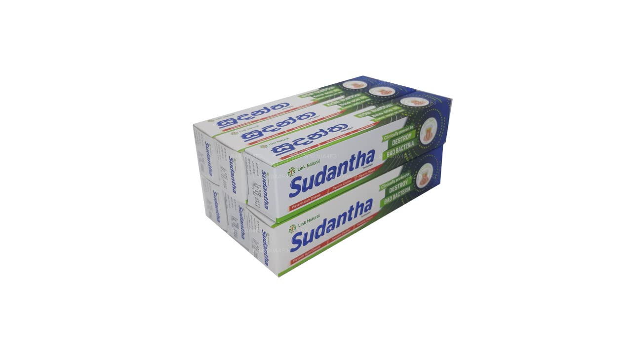 Homeopathic Herbal Toothpaste for Total Oral Protection (80g x 6)