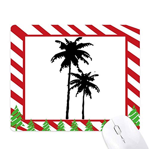 Tapis de souris silhouette plant contre la fatigue du poignet tapis de table
