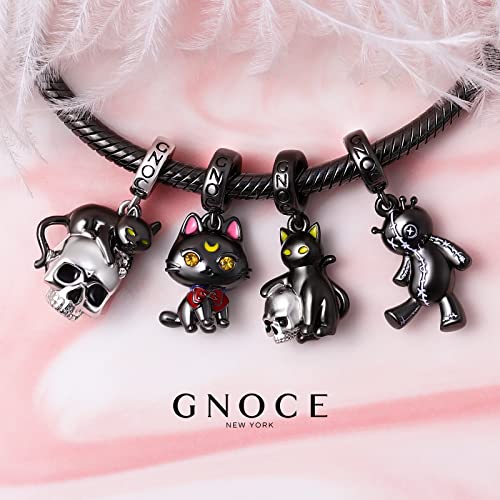 Image of GNOCE Halloween Charm Bracelet Fit Pandora Beads for Women Gift