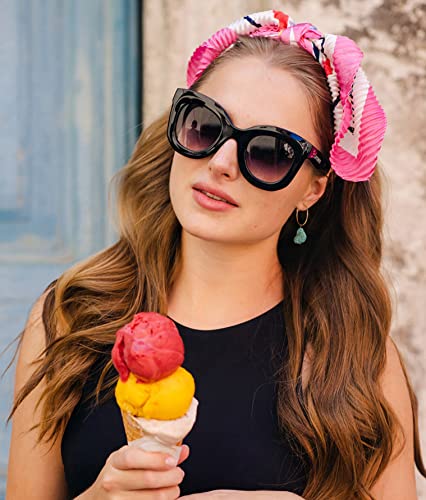 Sofybja Boho Gold Huggie Hoop Drop Dangle Earrings Lightweight Natural Turquoise Gemstone Earrings Handmade Jewelry For Women thumb #2