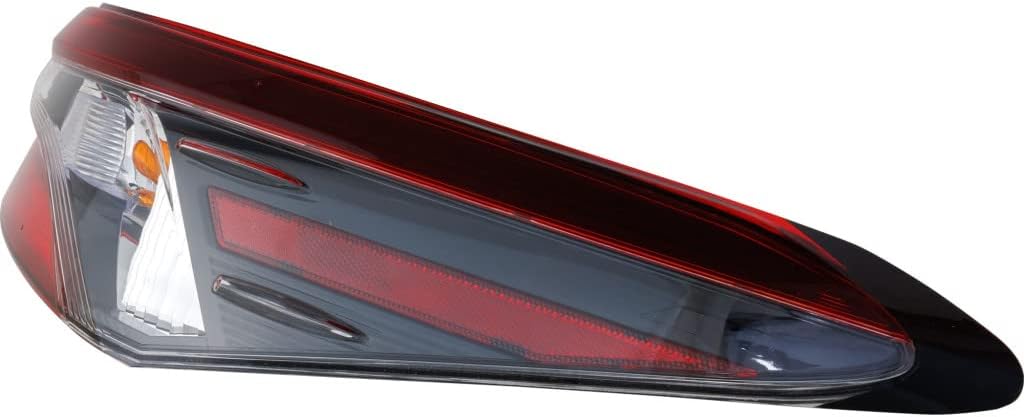 For Toyota Camry 2021 2022 Tail Light Passenger Side | Outer | LE/SE/TRD/Hybrid LE/SE Models | Replacement For TO2805159 | 81550-06A20
