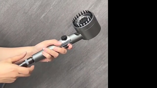 Duschkopf Groß 130mm Mit 3 Strahlarten – Wassersparender Hochdruck Brausekopf Mit Silikondüsen, Chrom