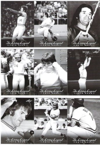 2012 Leaf Pete Rose The Living Legend Factory Sealed Box With 10 Packs And Authentic Pete Rose Autograph Card #TOP4