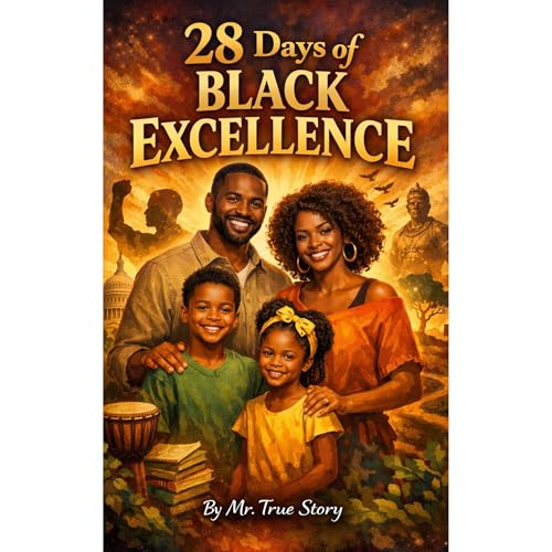 "28 Days of Black Excellence." Audiolibro Por Robert Crooms arte de portada