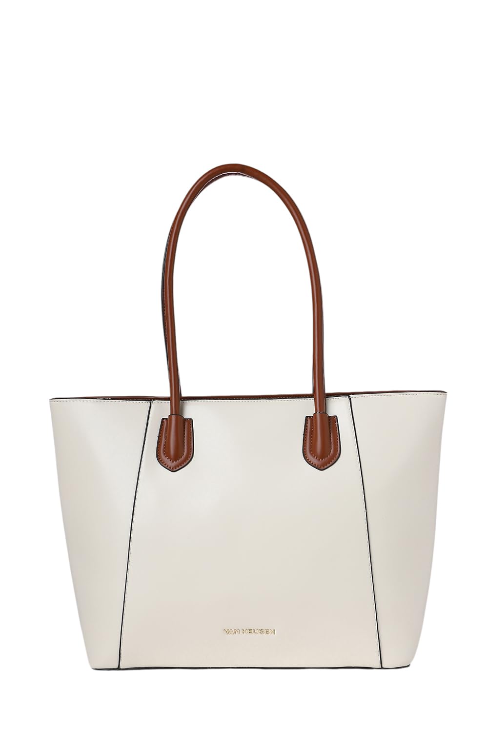 Women's Vogue Laptop Bag|Classic Offwhite Bag | Fits Upto 13 Inch Laptop | Office Bag-image-0