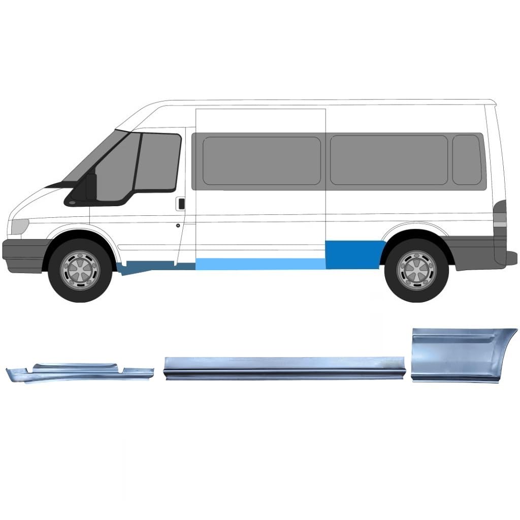 Reparaturblech-Set für Ford Transit 2000-2013 / Links