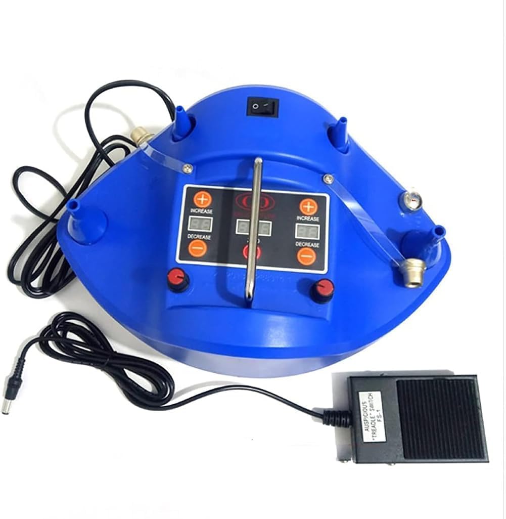 Elektryczna precyzyjna pompka balonowa 1200 W, ilościowy pompka balonowa, z cyfrowym licznikiem czasowym, przełącznik nożny, pompa powietrza do różnych balonów na imprezy