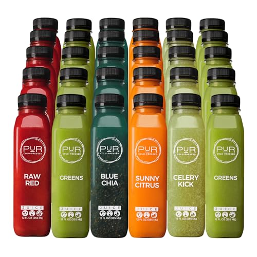PUR Cold-Pressed Juice 5-Day Cleanse (30 Bottles)