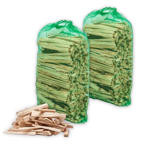 Carbeth Plants - Kiln Dried Kindling Wood (Approx 5kg) - Easy Light Natural Firelighters - For Wood Burners, Fire Pits, Fireplaces & Stoves - For BBQs, Stone Pizza Ovens & Food Smokers