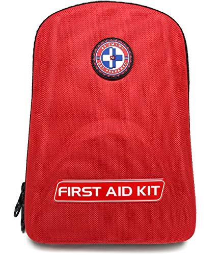 Be Smart Get Prepared 125 Piece First Aid Kit - Office, Home, Car
