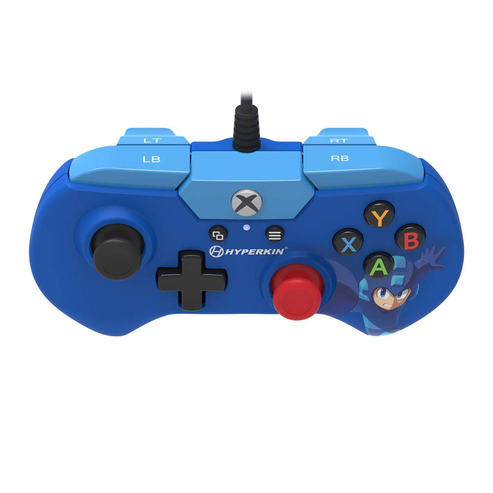 Hyperkin X91 Wired Controller for Xbox One/ Windows 10 PC (Mega Man 11 Limited Edition) - Officially Licensed By Capcom and Xbox