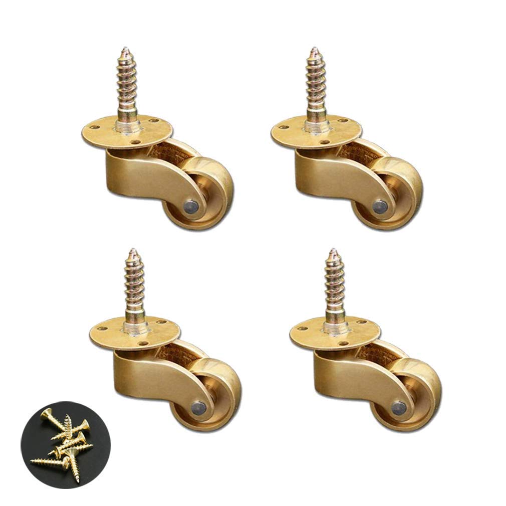 Roue de rechange pour piano et table de qualité en métal de 22 mm