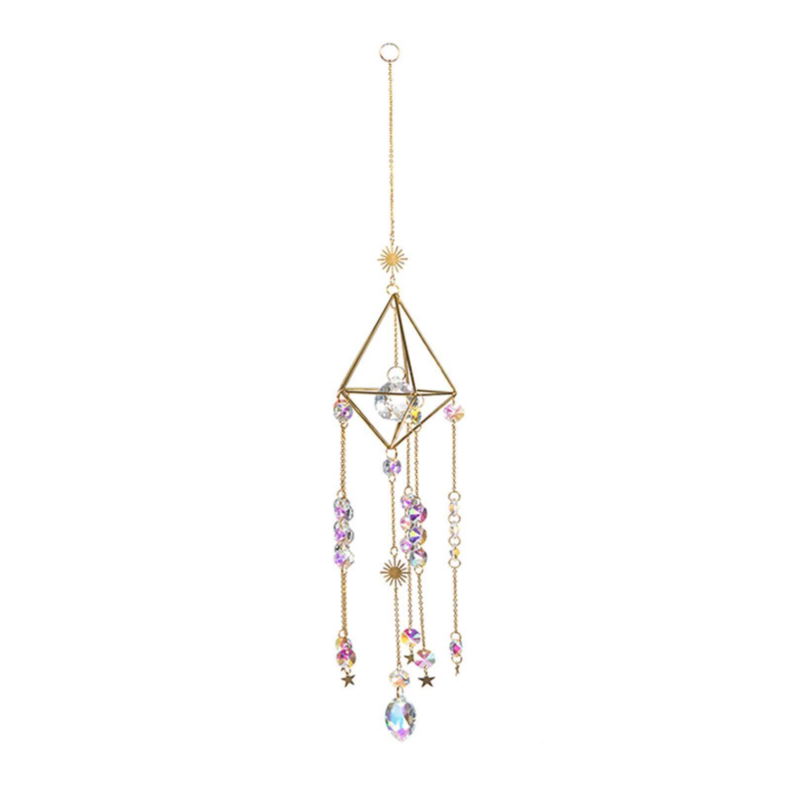Msioytog C Suncatchers Hanging Ornament Rystal Windchimes Window Decorations Pendants For Indoor And Outdoor Use Decors Windchimes