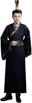 Men's Traditional Chinese Hanfu Costume Ancient Robe for Cosplay Stage Performance