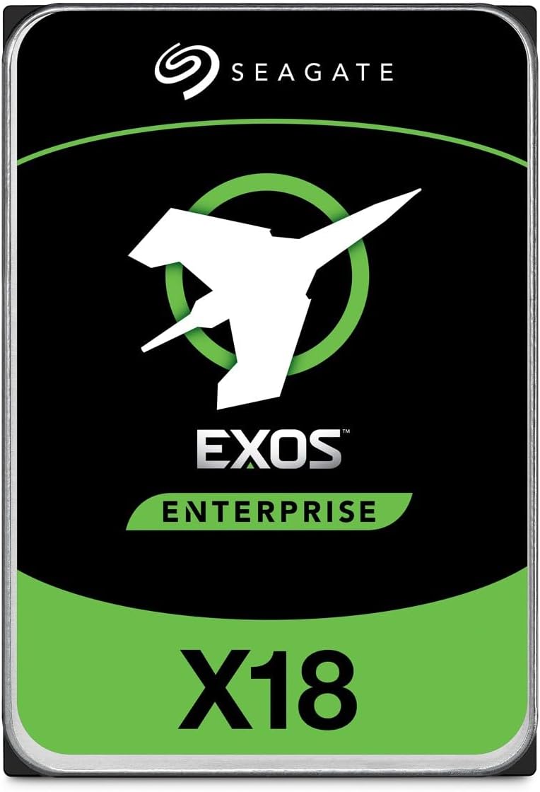 Seagate Exos X18 ST10000NM018G 10TB 512E/4KN SATA 6.0Gb/s 7200RPM 256MB Enterprise Hard Drive