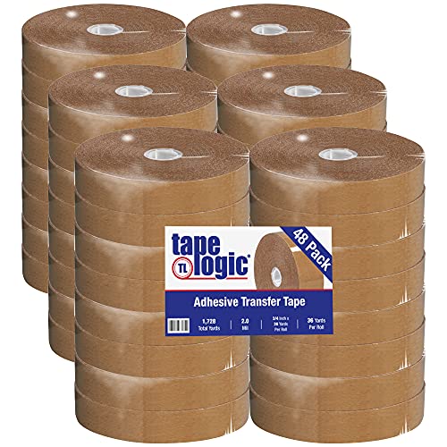 Ruban adhésif de transfert Aviditi Tape Logic 1,9cm x 36m pour fixation invisible