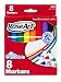 RoseArt Classic Washable Broadline Markers 8-Count Packaging May Vary (DDT57)