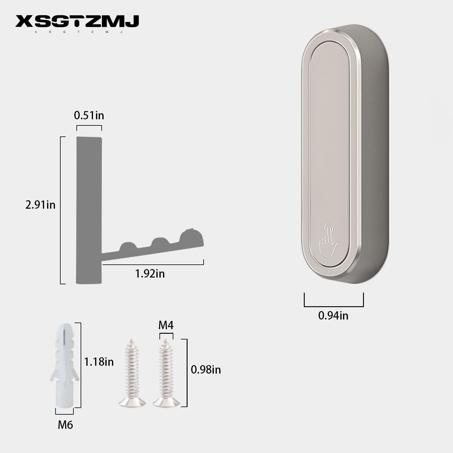 4PCS Folding Coat Hooks, Heavy Duty Wall Hooks Made of Zinc Alloy, Foldable Wall Hooks for Hanging Coats, Scarves, Hats, Bathrobes, Keys, Bags (Silver) - Image 7