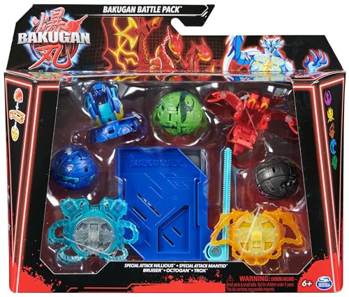Figuras de acción Bakugan para batallas en casa con Bruiser y Octogan 6