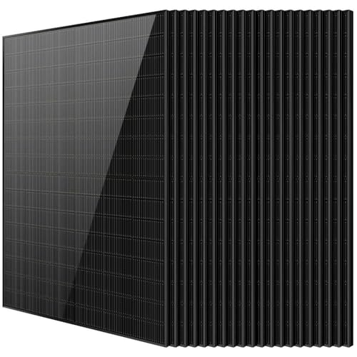 SUNGOLDPOWER 20PCS 450W Bifacial Solar Panels,N-Type 16BB,UL61730,Vmp 31V Each,HE Up to 30% Extra Power,for Home Backup,Farm,Residential&Commercial On/Off-Grid Systems(20 * 450W Bifacial)