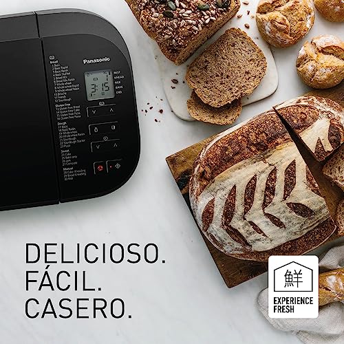 Panificadora automática Panasonic SD-R2530 negra con 30 programas 3