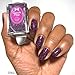 Garnet - burgundy glitter holographic nail polish by Cupcake Polish