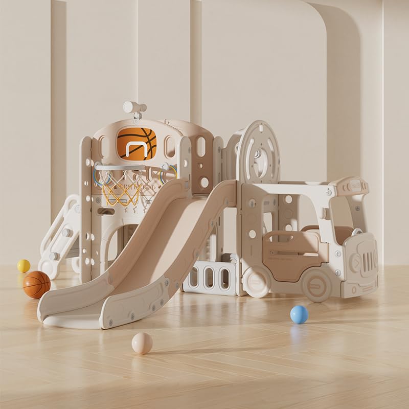 Toboggan exterieur enfant,jeux exterieur enfant,glissiere toboggan,avec rangement,double grand