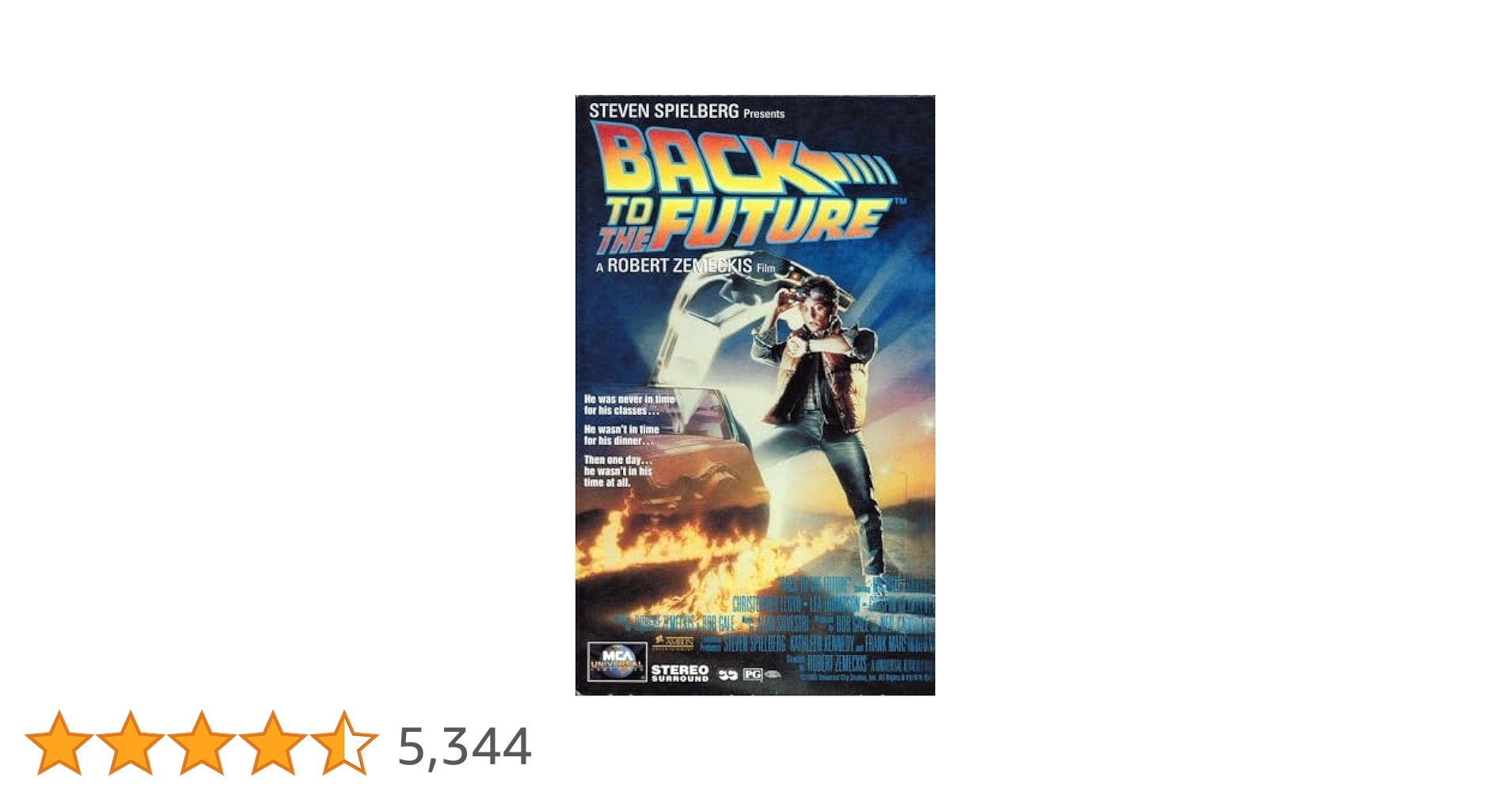Amazon.co.jp: Back to the Future [VHS] : Fox, Lloyd