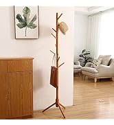 Porte-Manteaux En Forme D'Arbre Cocoarm Multifonction - Base Ronde Stable Avec 8 Crochets Pour Vêtements, Sacs Et Écharpes