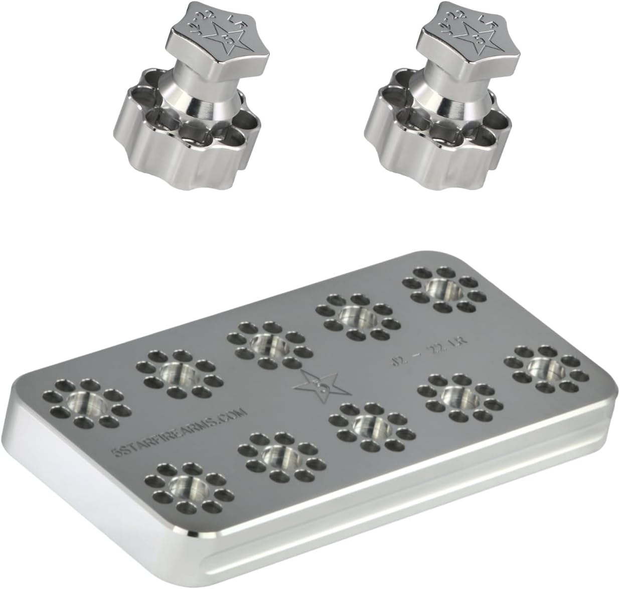 5 Star J2-22 LR Range Block Kit fits Ruger LCR, SP101, Smith & Wesson 317, 63, 43C, Rossi R98 Plinker