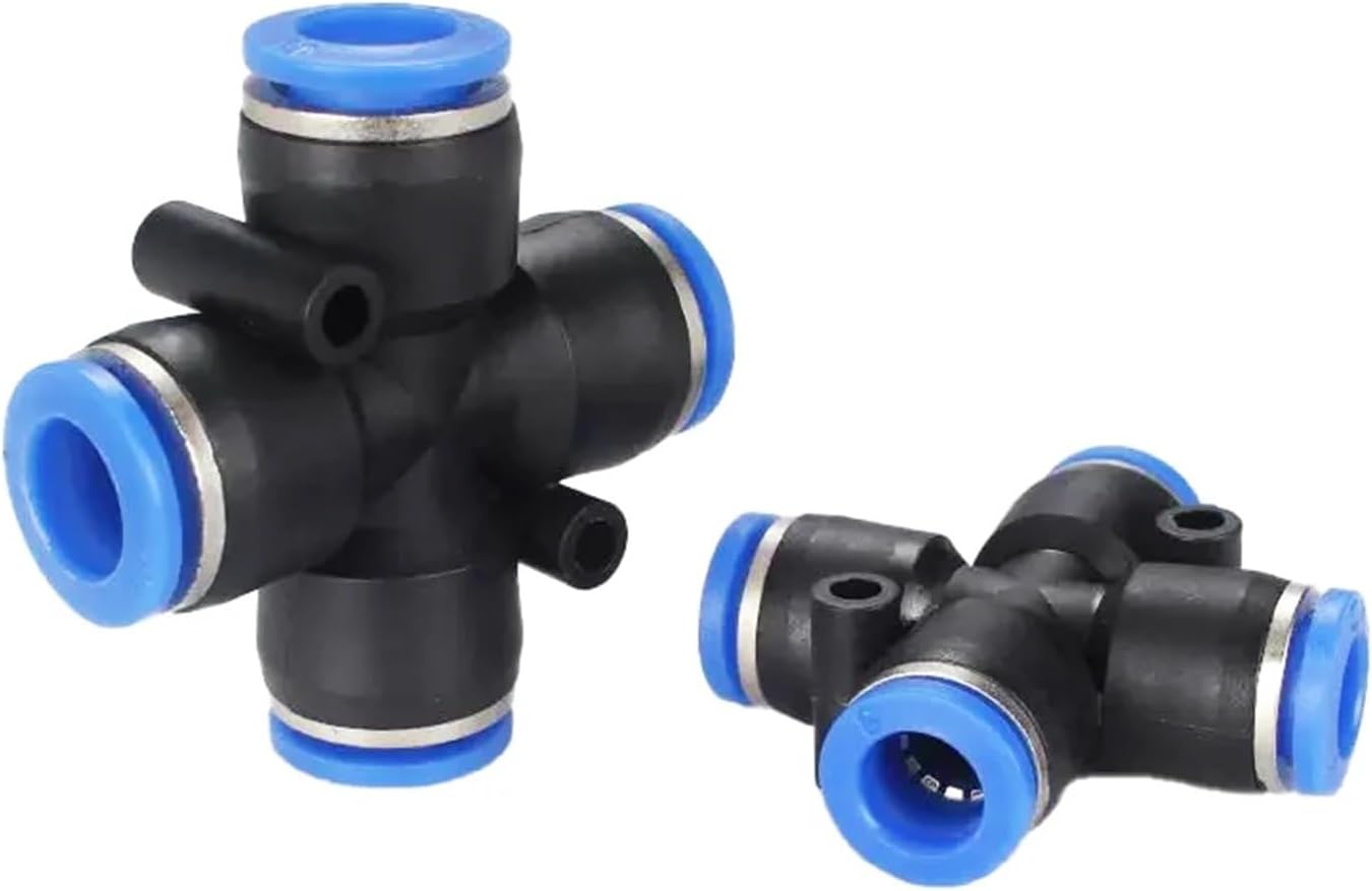 114 PCs Boxed PU-4/PE-4/PZA-4/PY-4/PV-4/PG-4 Pneumatic Connectors Kit 4mm Outer Diameter of the Hose Pipe Tube Air(1 BOX)