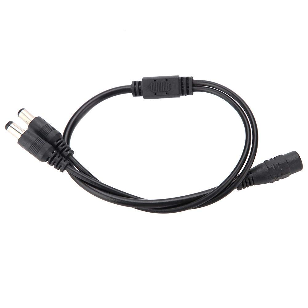 Kabel adaptera rozdzielacz, do kamery CCTV, system zasilania i taśmy LED, przyłącze oświetlenia, 1 gniazdo na 2/3/4/5 rozdzielacz kabel adapterowy Camcorder kabel zasilający (1 gniazdo na 2 wtyczki)