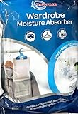 Captive Wardrobe Moisture Absorber, Fresh Linen Scented, Fights Musty Odours