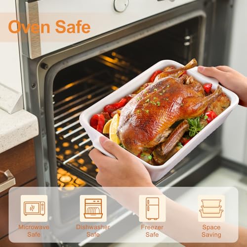 Casserole-Dishes-for-Oven-Ceramic-Baking-Dish-Set-with-Handles-Porcelain-Rectangular-Lasagna-Pan-Deep-of-3-Oven-Safe-Bakeware-Sets-for-Cooking-Kitchen-Holiday-Gifts-155-122-83