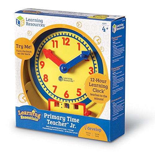 Learning Resources Primary Time Teacher Jr. 12 Hour Learning Clock by Learning Resources - Used condition - Image 6