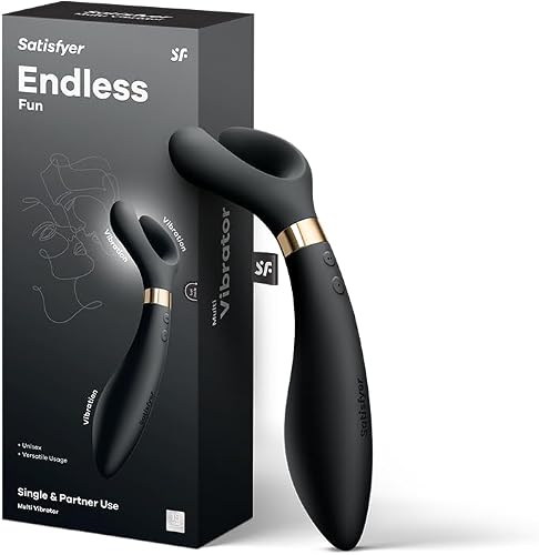 Satisfyer Endless Fun Vibrator für Paare | Stark & leise für Frau & Mann